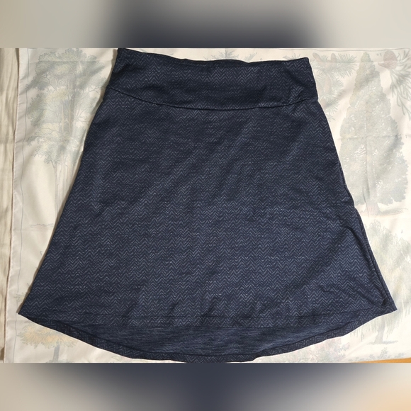 MPG Dark Blue Mini Skirt - Picture 1 of 3